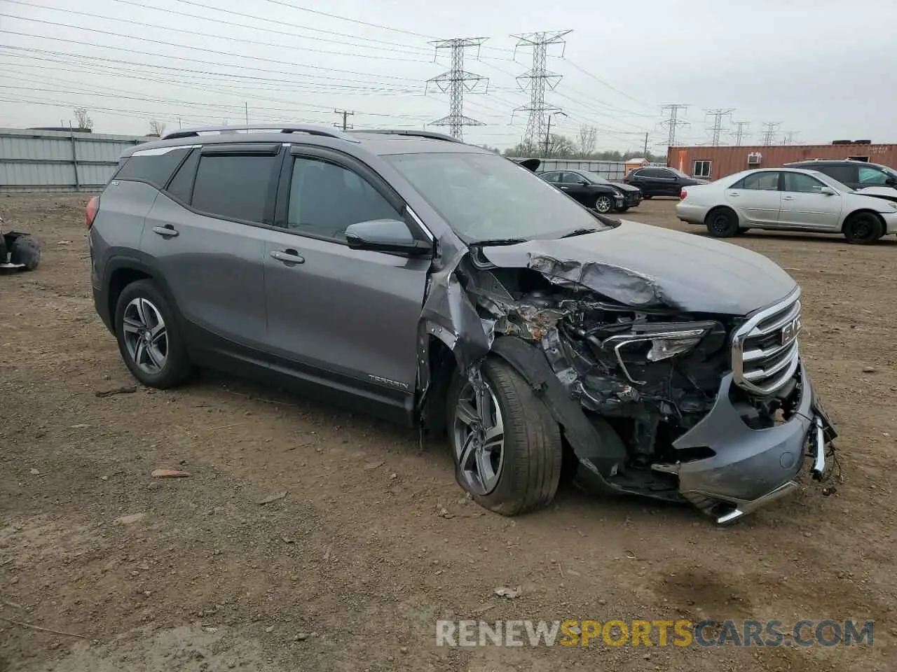4 Photograph of a damaged car 3GKALPEV9LL311091 GMC TERRAIN 2020