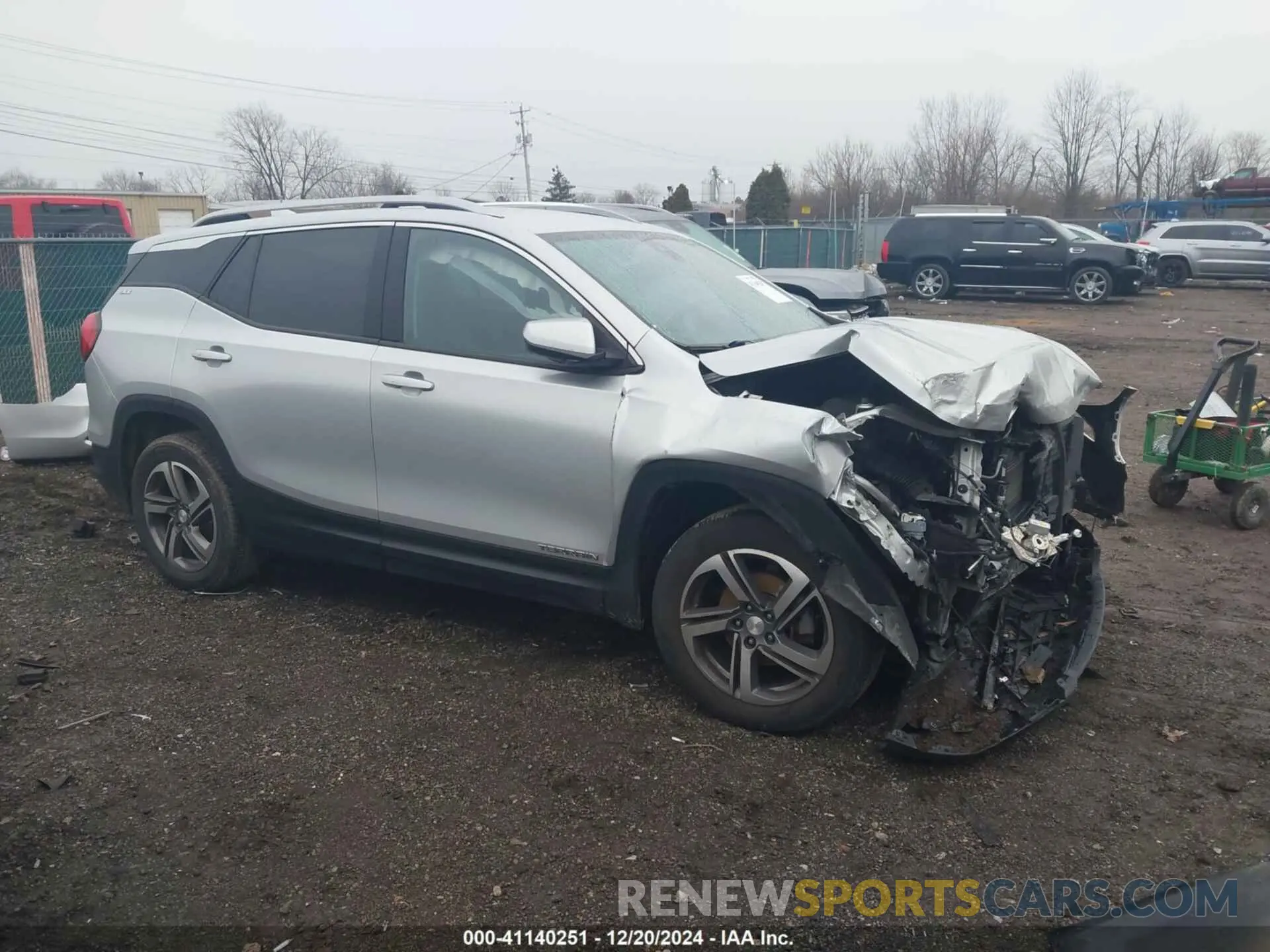 1 Photograph of a damaged car 3GKALPEVXLL116813 GMC TERRAIN 2020