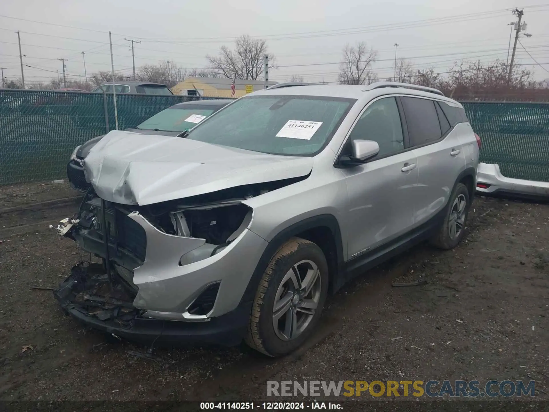 2 Photograph of a damaged car 3GKALPEVXLL116813 GMC TERRAIN 2020