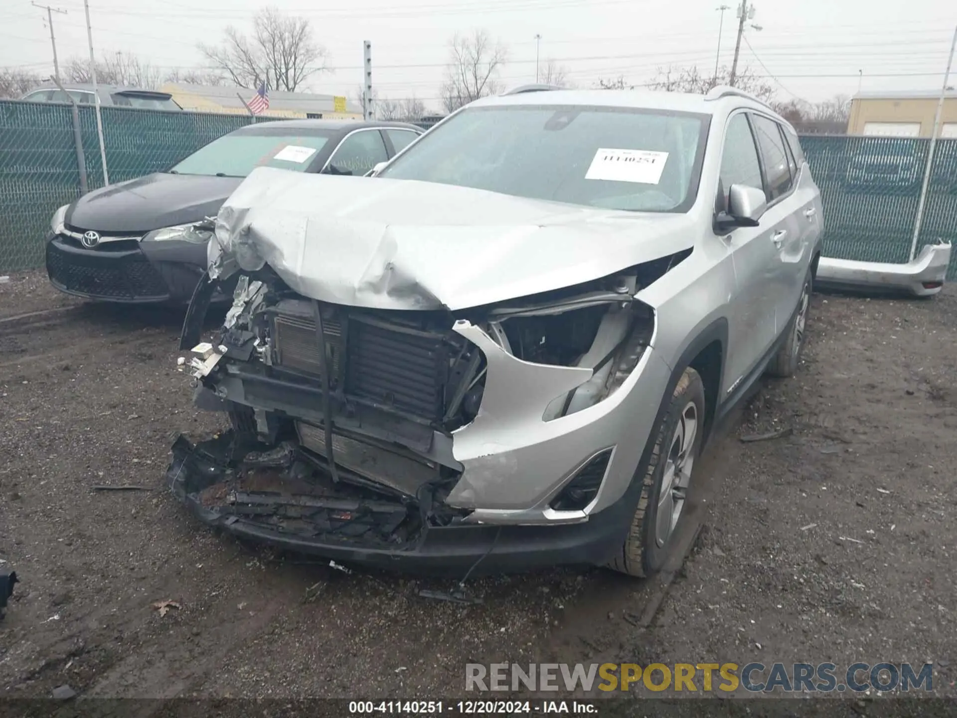 6 Photograph of a damaged car 3GKALPEVXLL116813 GMC TERRAIN 2020
