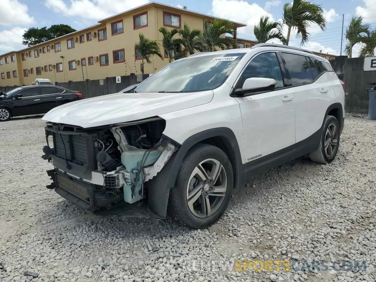 1 Photograph of a damaged car 3GKALPEVXLL167311 GMC TERRAIN 2020