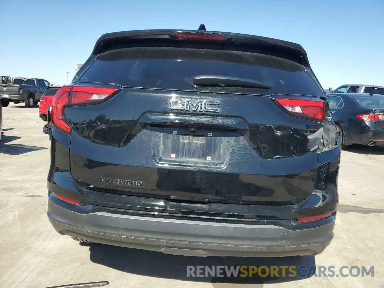 6 Photograph of a damaged car 3GKALPEVXLL309284 GMC TERRAIN 2020