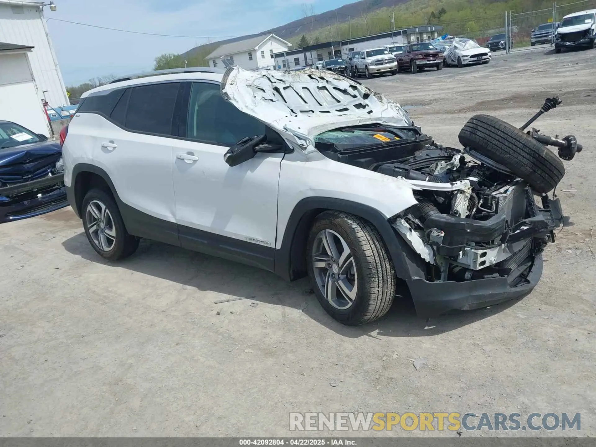 1 Photograph of a damaged car 3GKALPEVXLL341491 GMC TERRAIN 2020