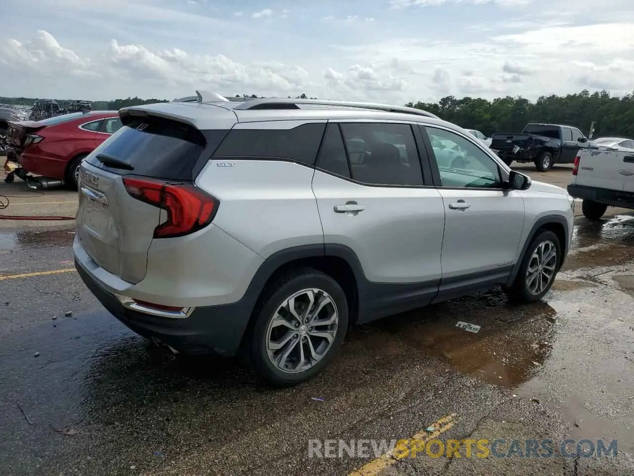 3 Photograph of a damaged car 3GKALPEX0LL235844 GMC TERRAIN 2020