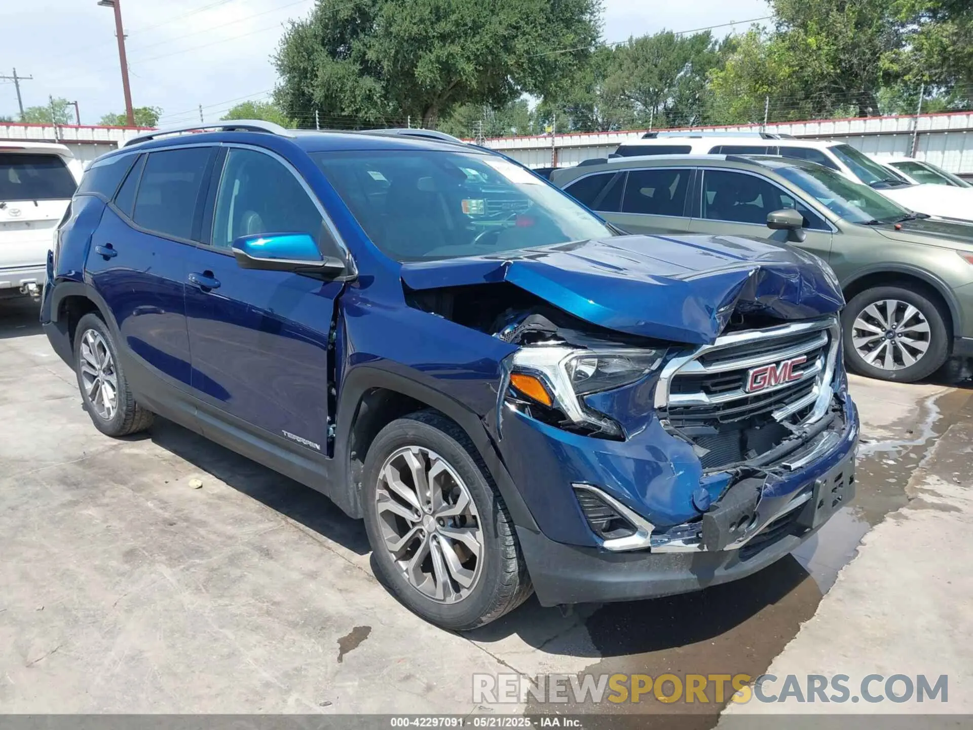1 Photograph of a damaged car 3GKALPEX2LL100204 GMC TERRAIN 2020