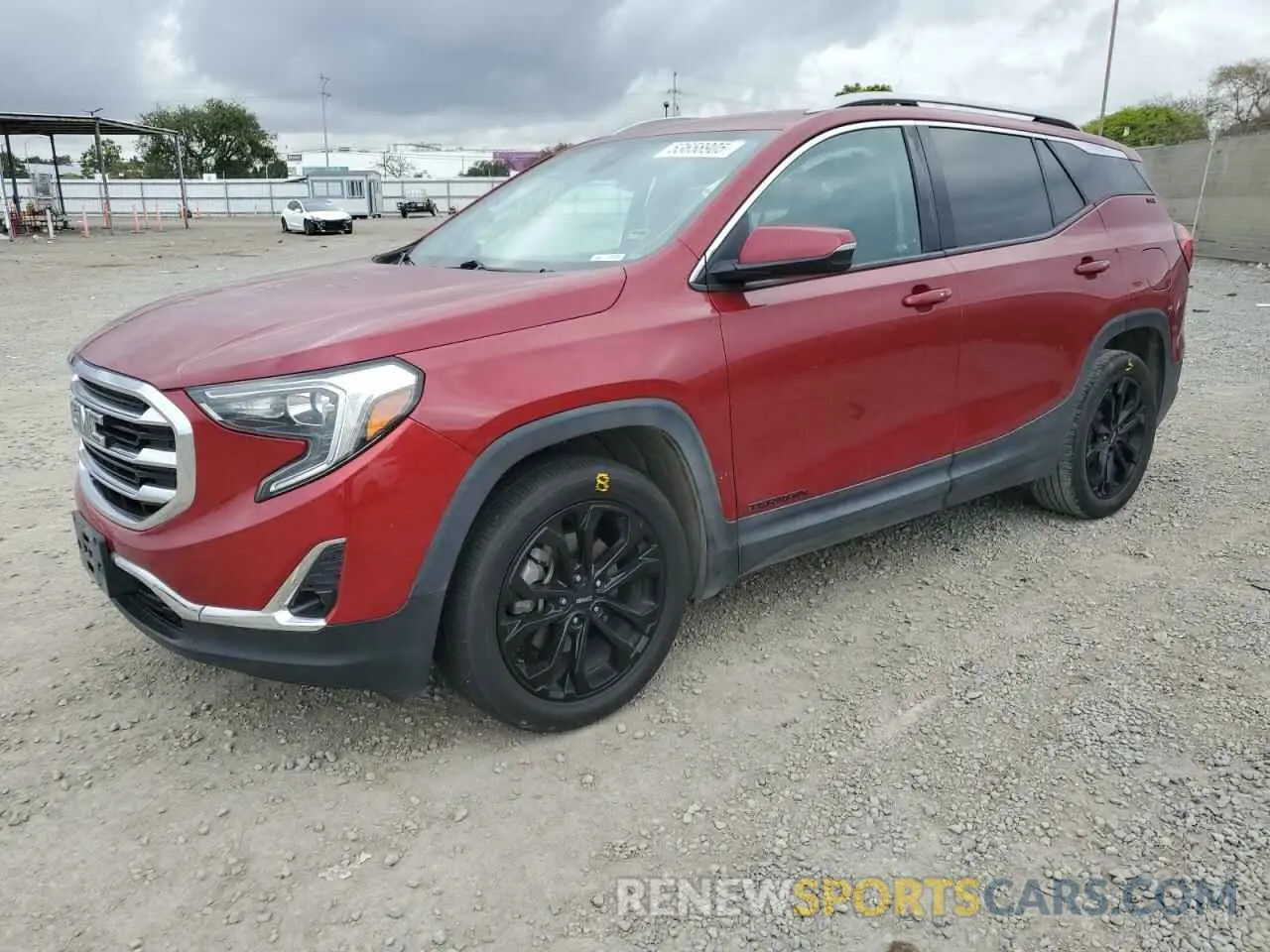 1 Photograph of a damaged car 3GKALPEX2LL172598 GMC TERRAIN 2020