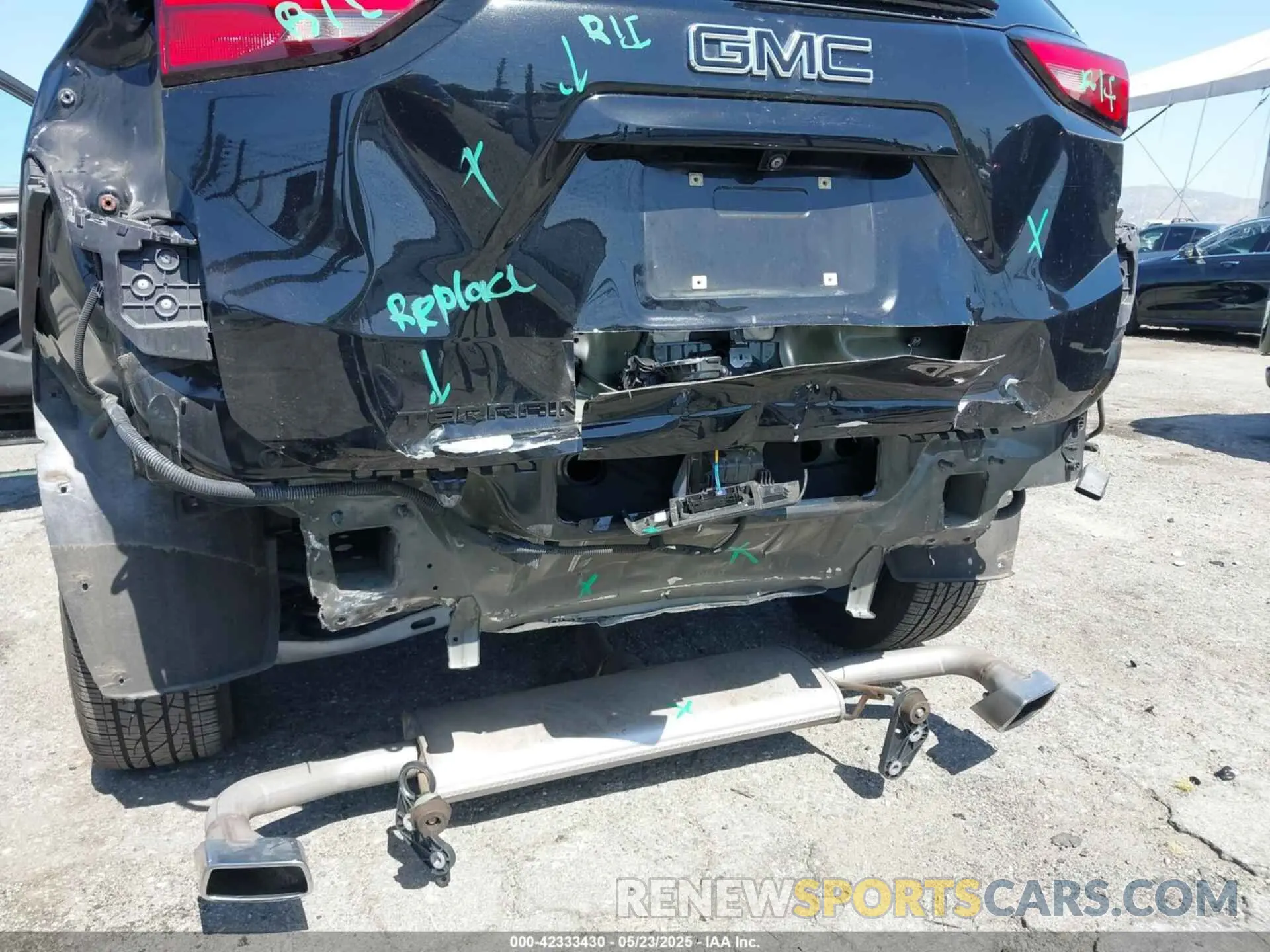 6 Photograph of a damaged car 3GKALPEX2LL317123 GMC TERRAIN 2020
