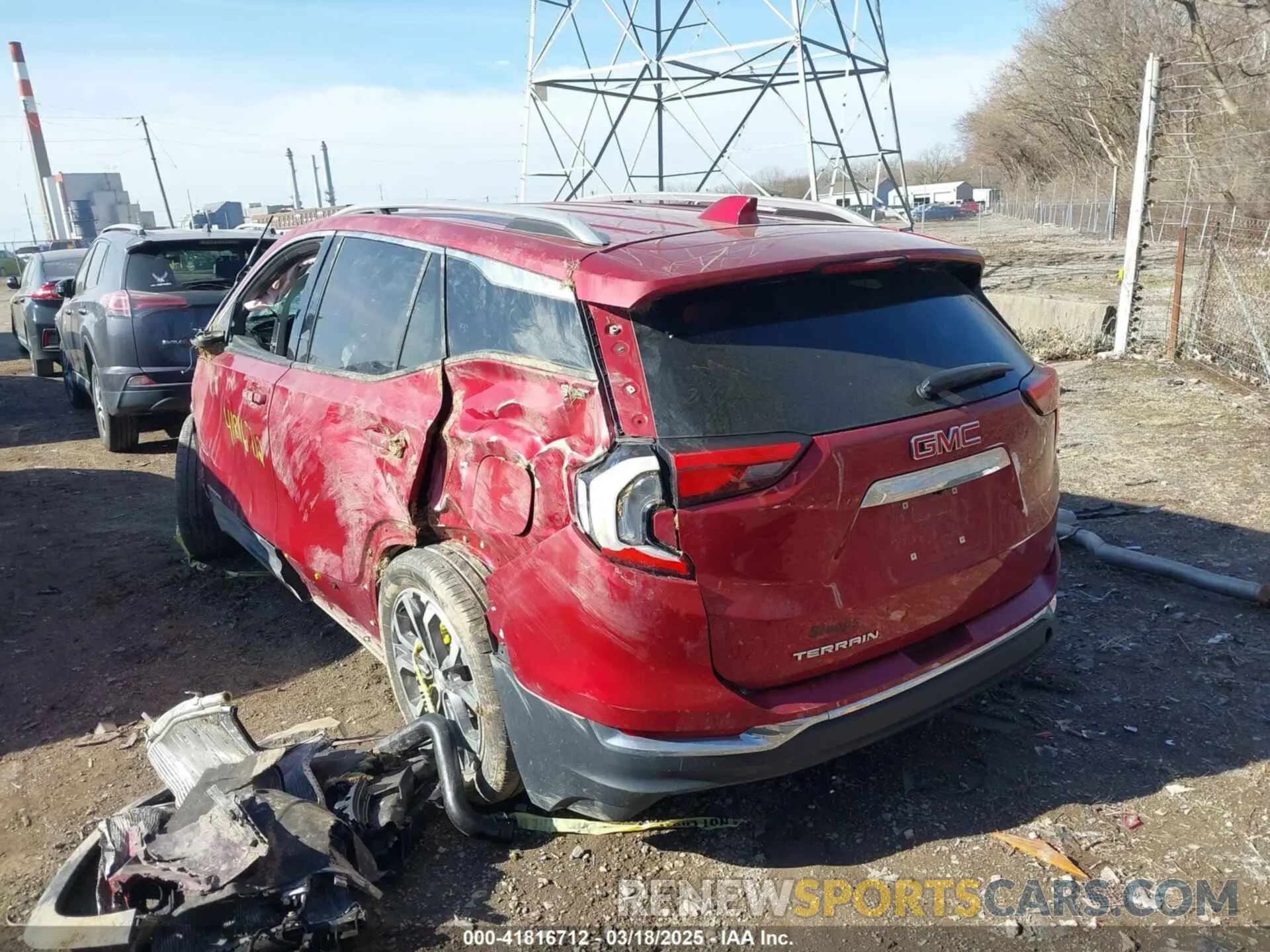 3 Photograph of a damaged car 3GKALPEX3LL194321 GMC TERRAIN 2020