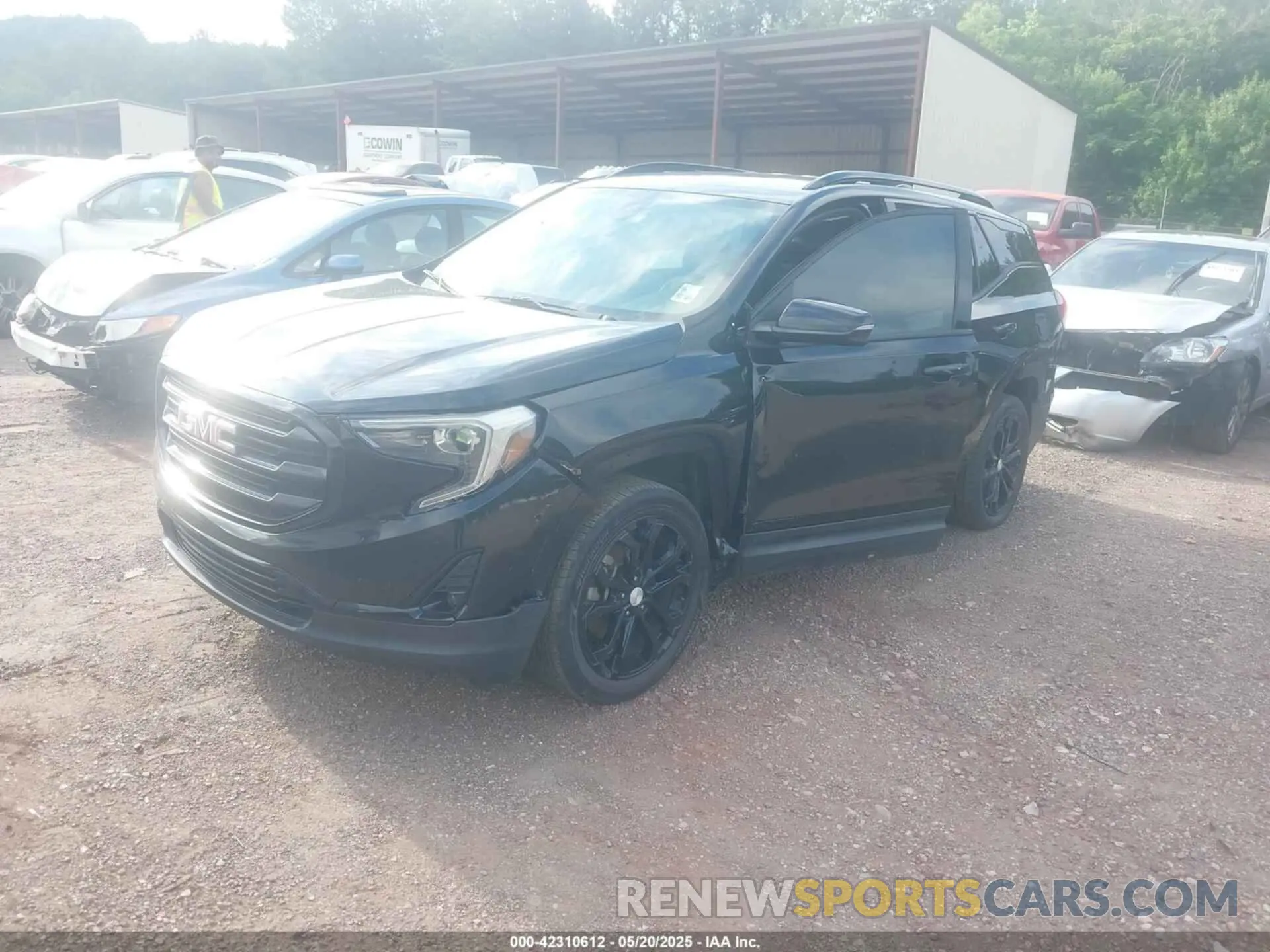 2 Photograph of a damaged car 3GKALPEX4LL112404 GMC TERRAIN 2020