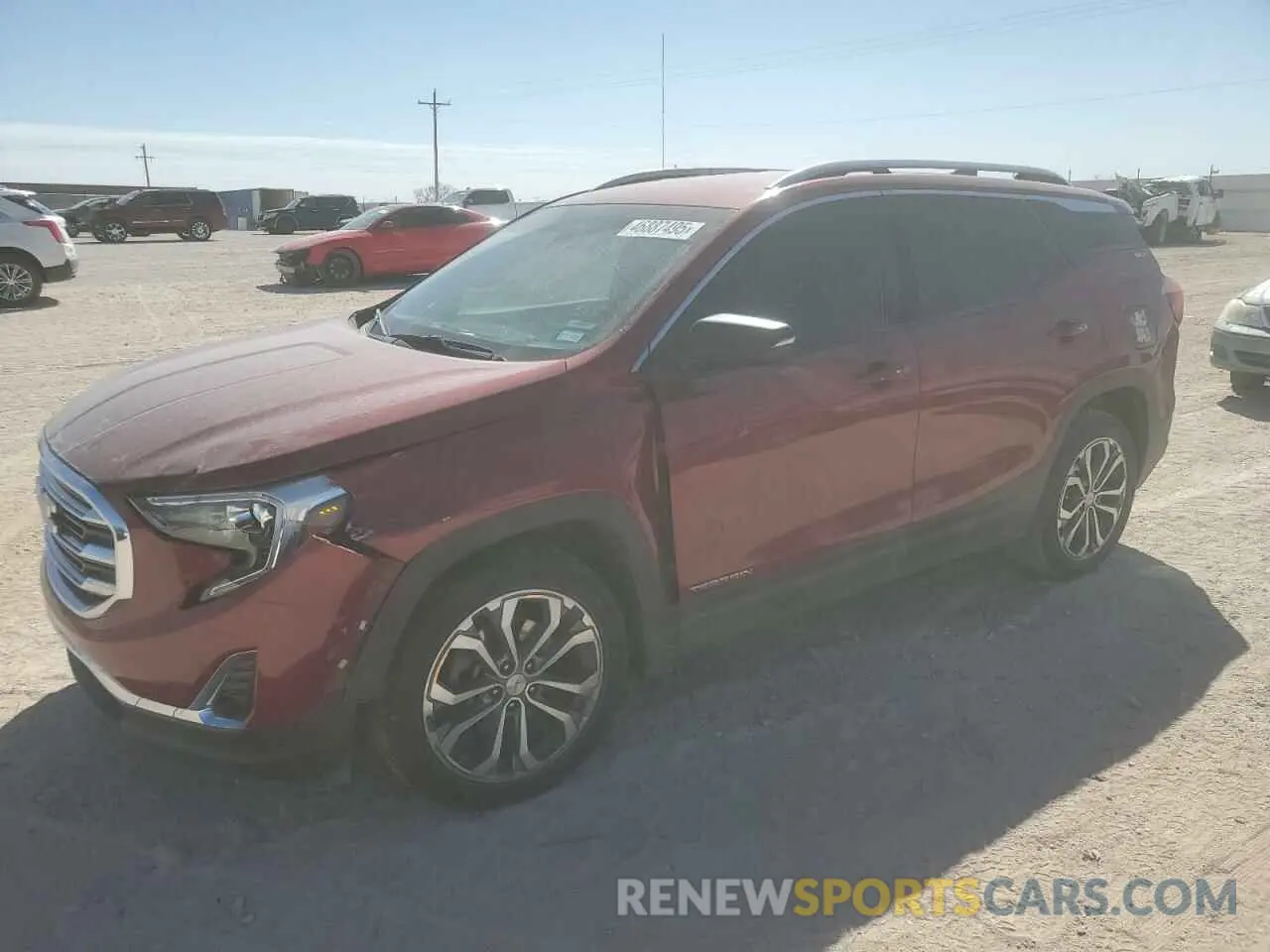 1 Photograph of a damaged car 3GKALPEX5LL235855 GMC TERRAIN 2020