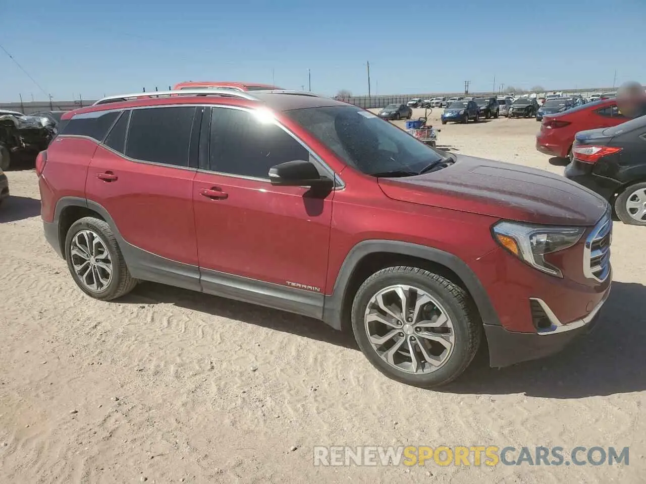 4 Photograph of a damaged car 3GKALPEX5LL235855 GMC TERRAIN 2020