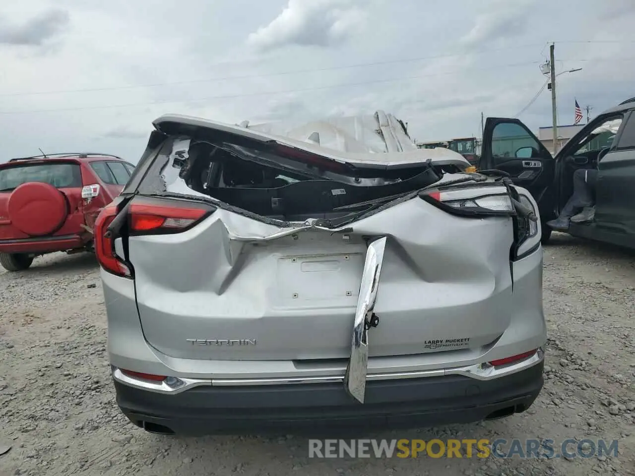 6 Photograph of a damaged car 3GKALPEX5LL238450 GMC TERRAIN 2020