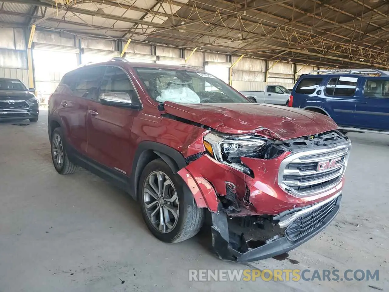 4 Photograph of a damaged car 3GKALPEX7LL142268 GMC TERRAIN 2020