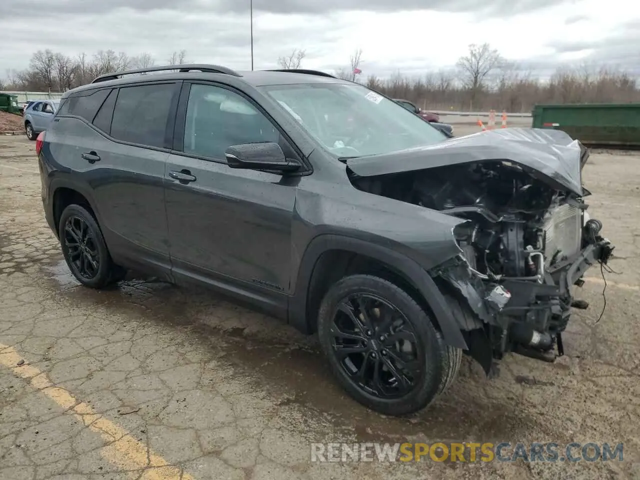 4 Photograph of a damaged car 3GKALPEX8LL162156 GMC TERRAIN 2020