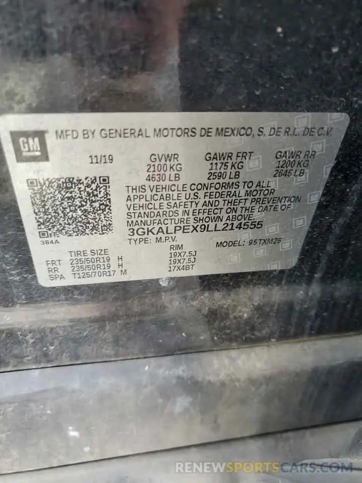 13 Photograph of a damaged car 3GKALPEX9LL214555 GMC TERRAIN 2020