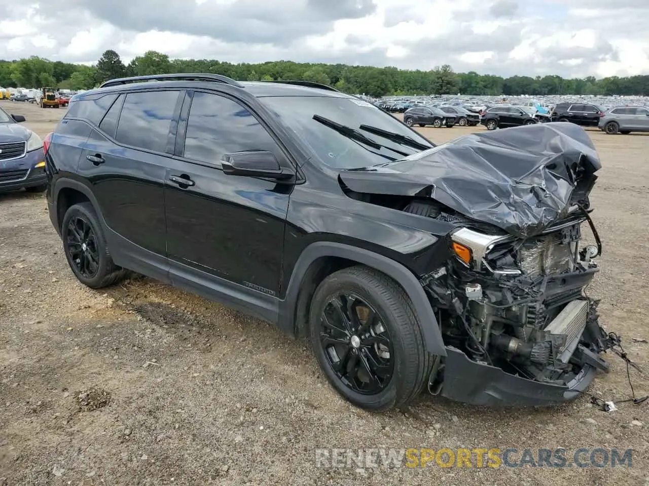 4 Photograph of a damaged car 3GKALPEXXLL122211 GMC TERRAIN 2020