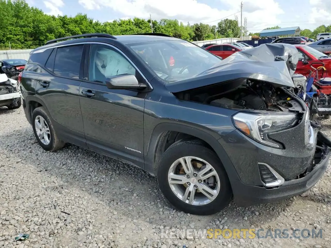 4 Photograph of a damaged car 3GKALTEV0LL144547 GMC TERRAIN 2020
