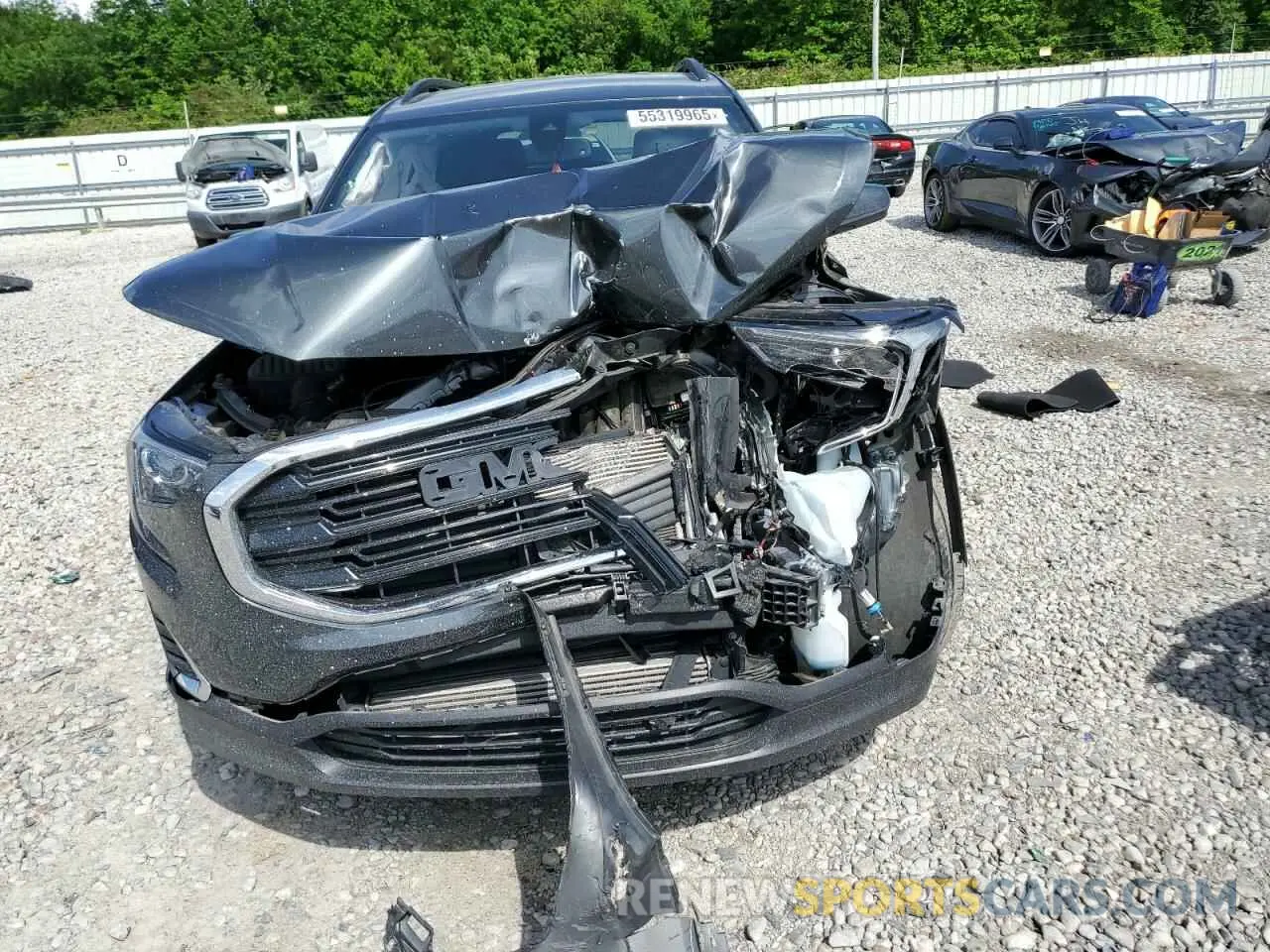 5 Photograph of a damaged car 3GKALTEV0LL144547 GMC TERRAIN 2020