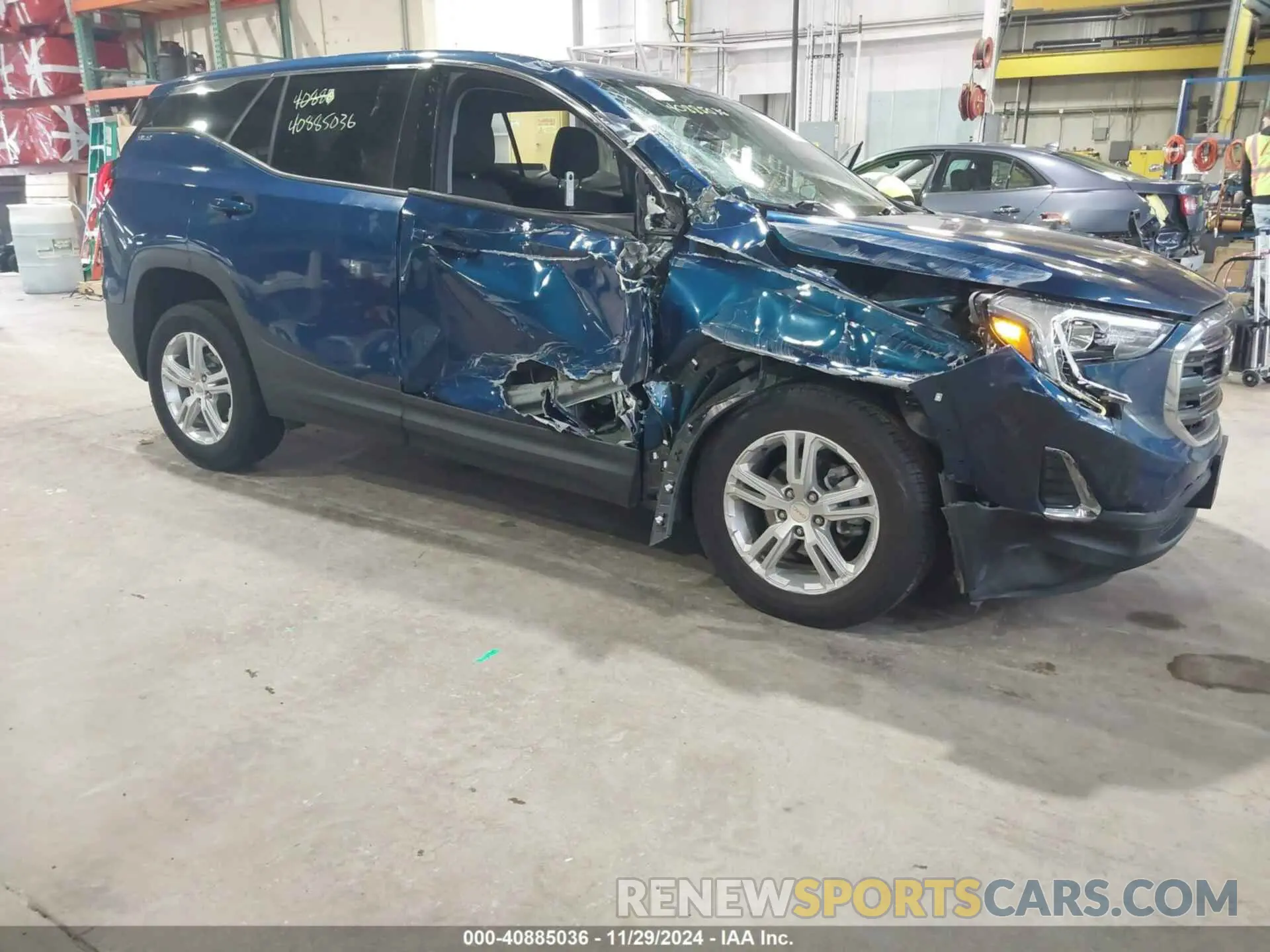 1 Photograph of a damaged car 3GKALTEV0LL283996 GMC TERRAIN 2020