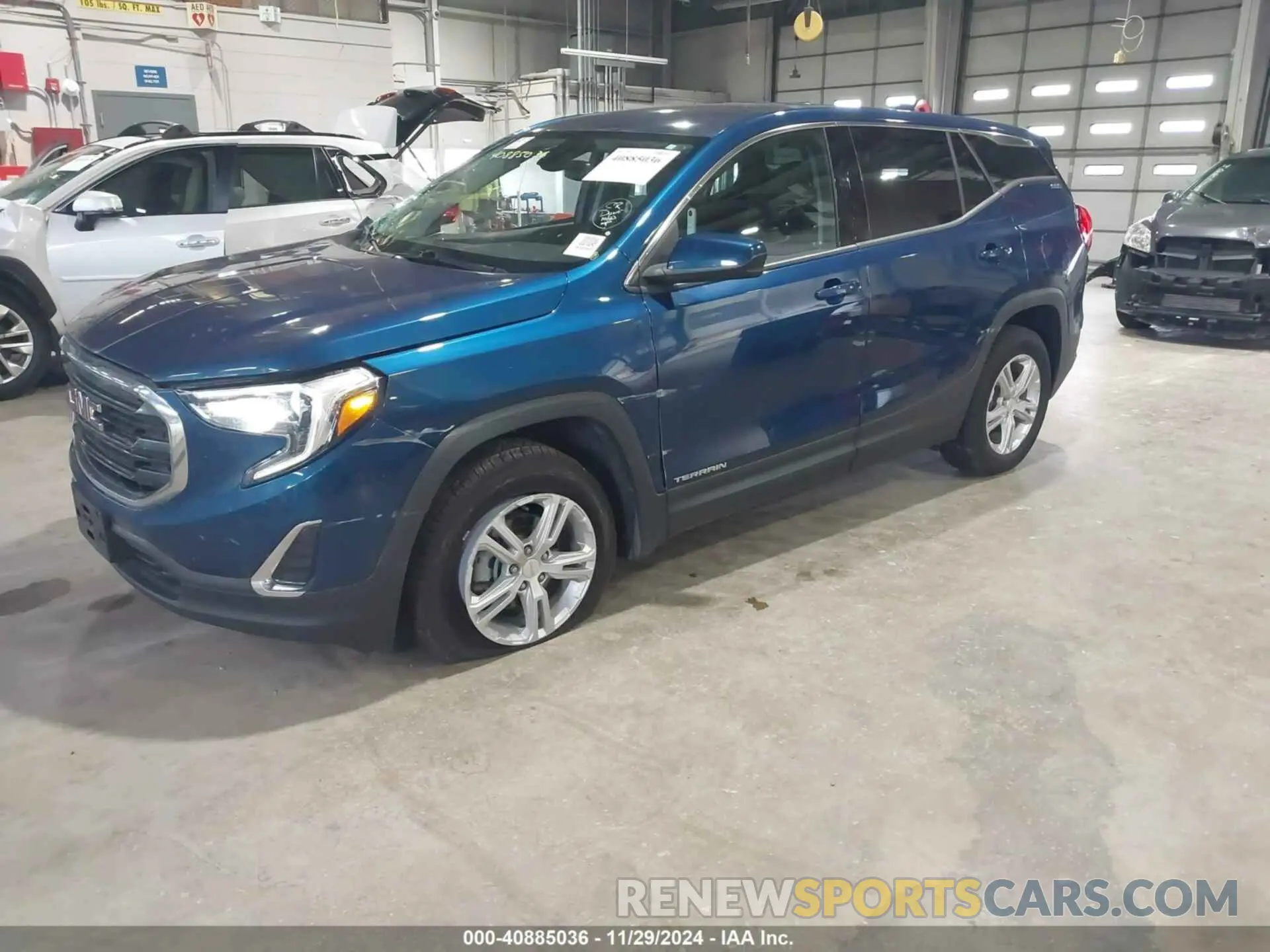 2 Photograph of a damaged car 3GKALTEV0LL283996 GMC TERRAIN 2020