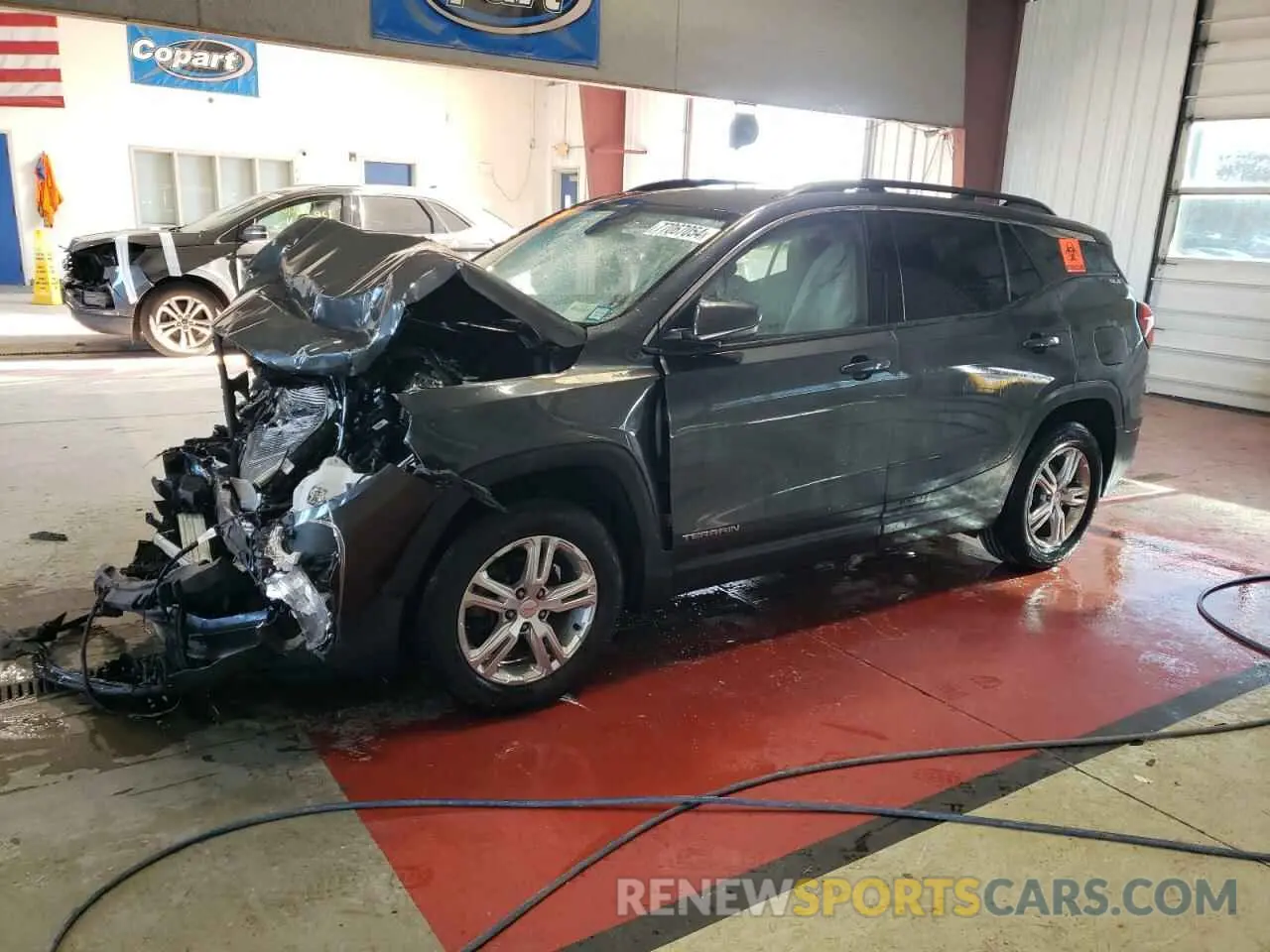 1 Photograph of a damaged car 3GKALTEV1LL214220 GMC TERRAIN 2020