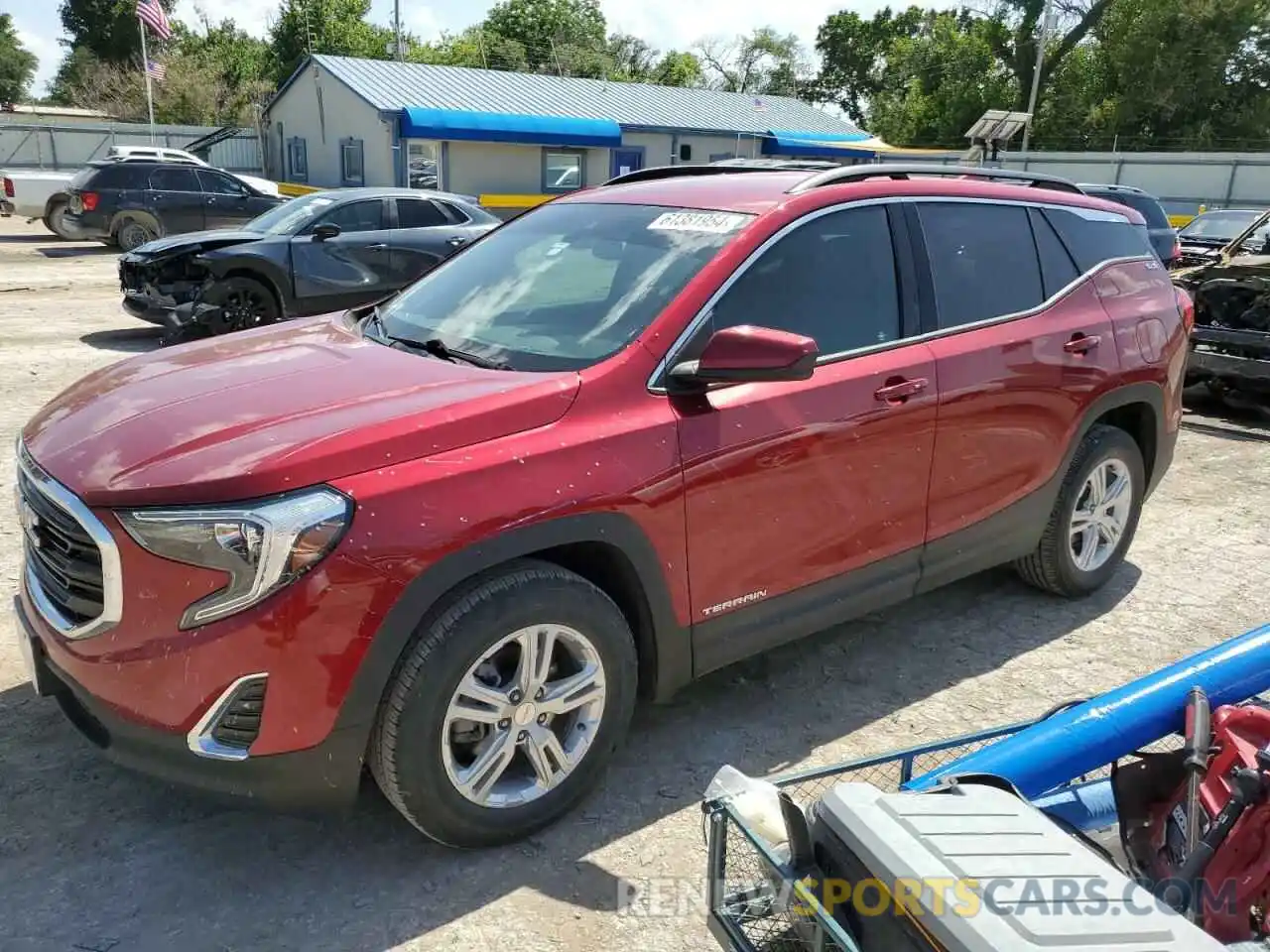 1 Photograph of a damaged car 3GKALTEV2LL129810 GMC TERRAIN 2020