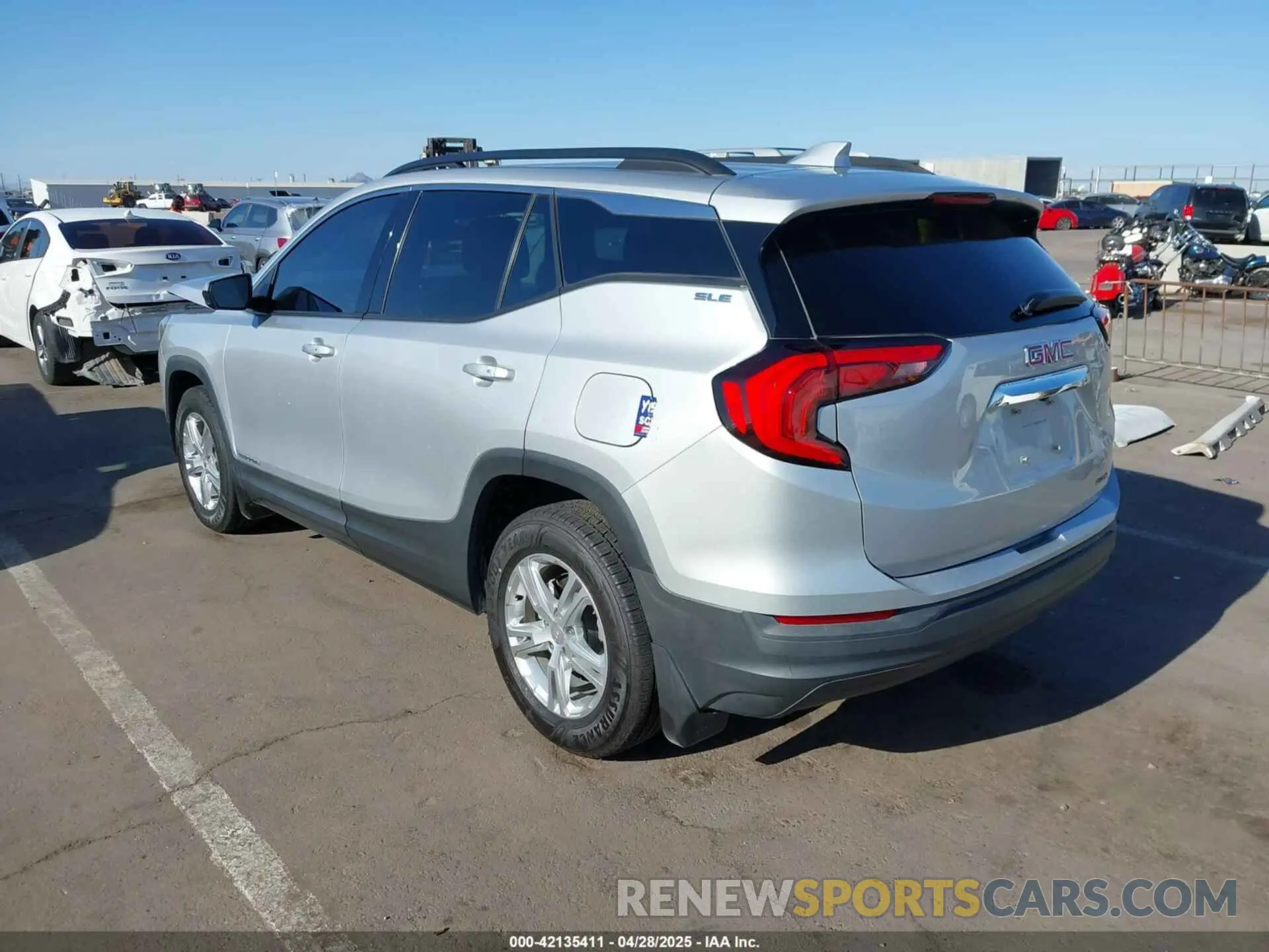 3 Photograph of a damaged car 3GKALTEV2LL136210 GMC TERRAIN 2020