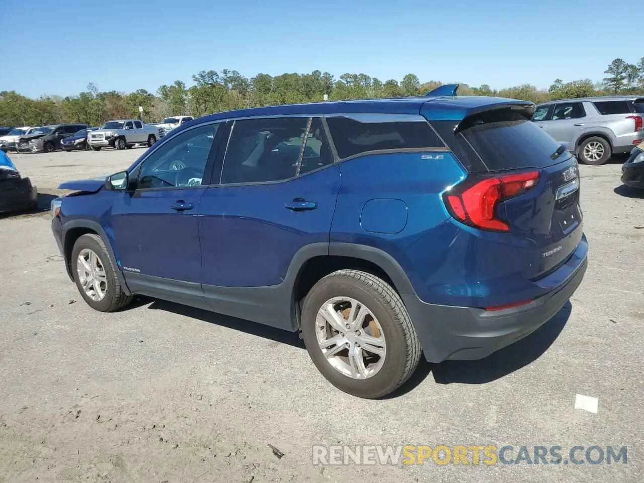 2 Photograph of a damaged car 3GKALTEV2LL196083 GMC TERRAIN 2020