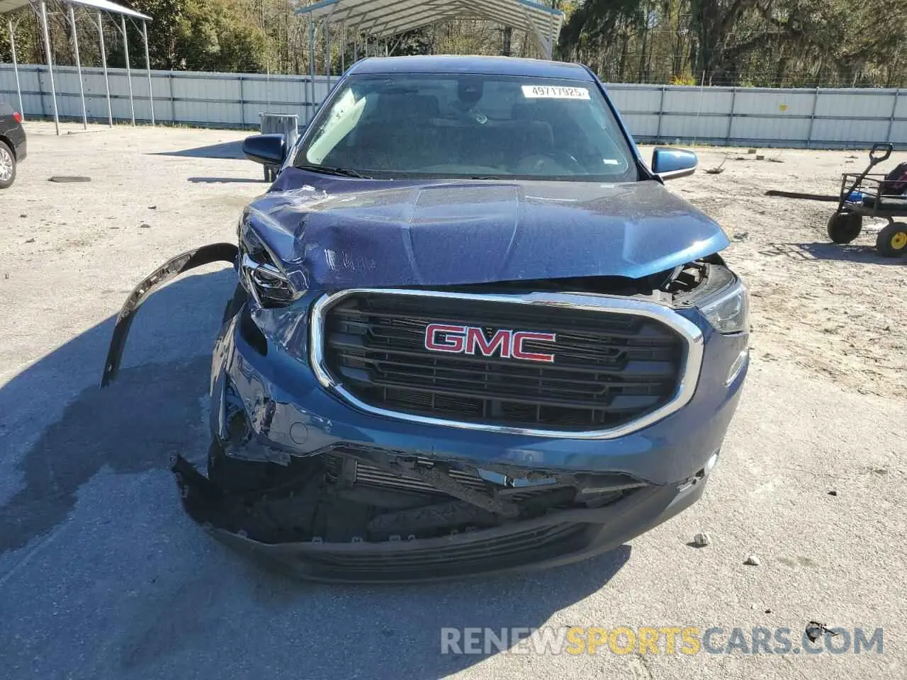 5 Photograph of a damaged car 3GKALTEV2LL196083 GMC TERRAIN 2020