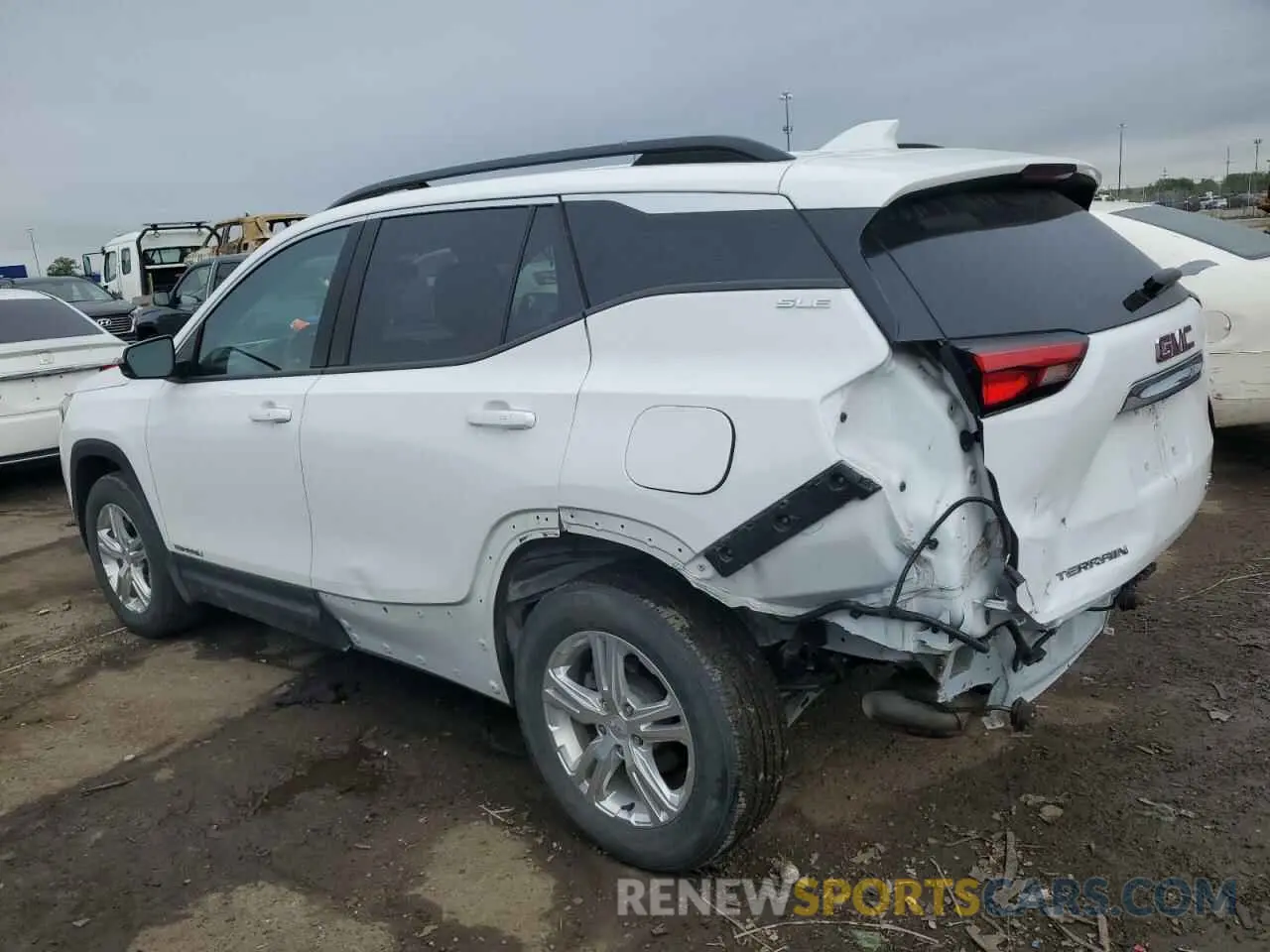 2 Photograph of a damaged car 3GKALTEV3LL251799 GMC TERRAIN 2020