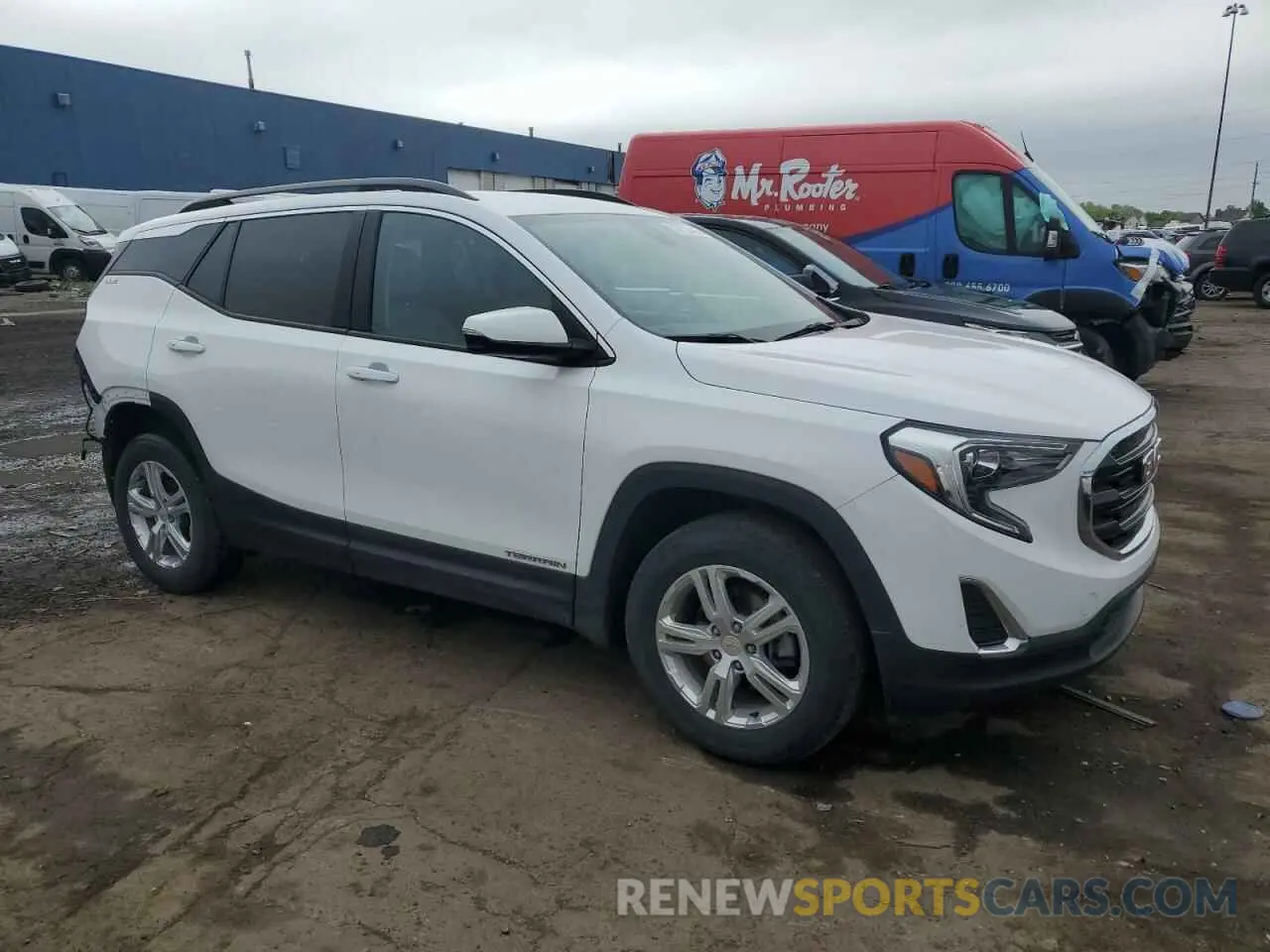 4 Photograph of a damaged car 3GKALTEV3LL251799 GMC TERRAIN 2020