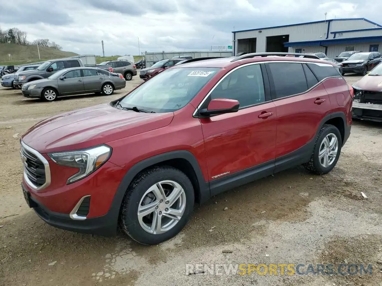 1 Photograph of a damaged car 3GKALTEV4LL182072 GMC TERRAIN 2020