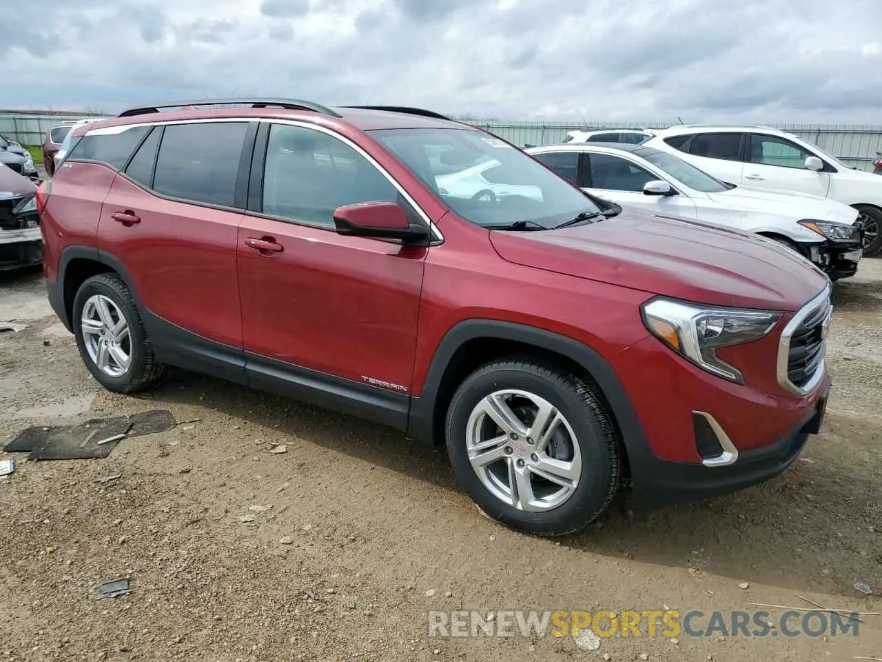 4 Photograph of a damaged car 3GKALTEV4LL182072 GMC TERRAIN 2020
