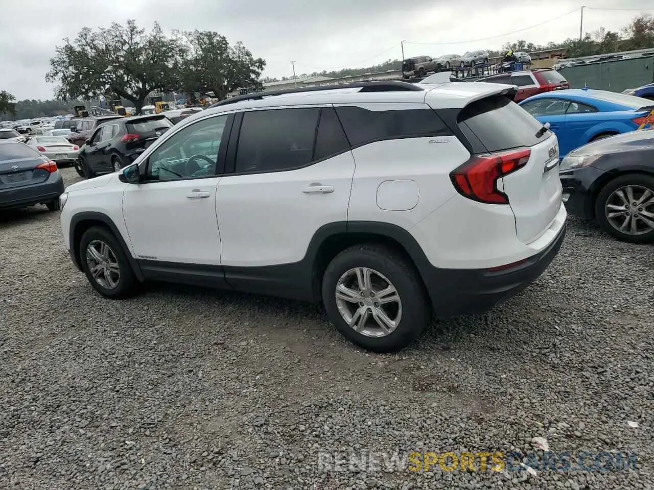 2 Photograph of a damaged car 3GKALTEV4LL328163 GMC TERRAIN 2020