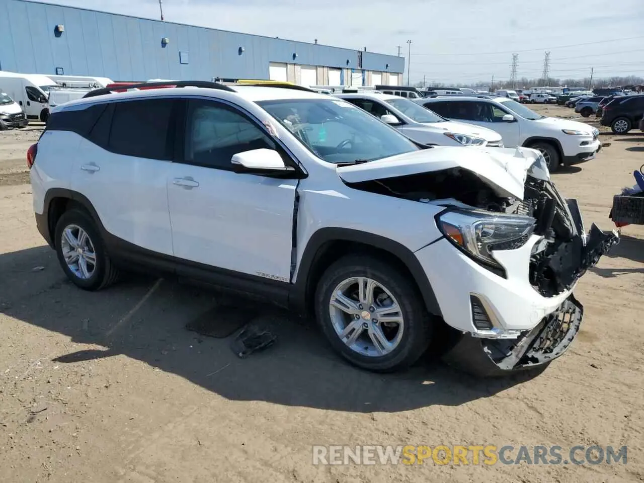 4 Photograph of a damaged car 3GKALTEV5LL164390 GMC TERRAIN 2020