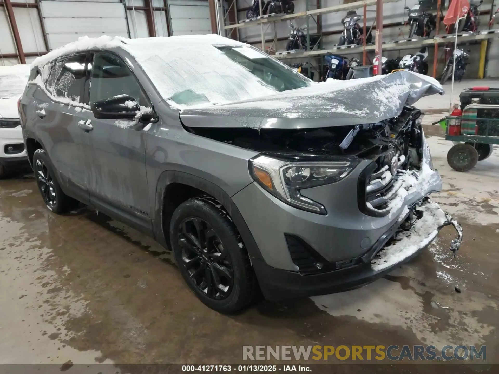 1 Photograph of a damaged car 3GKALTEV5LL190780 GMC TERRAIN 2020