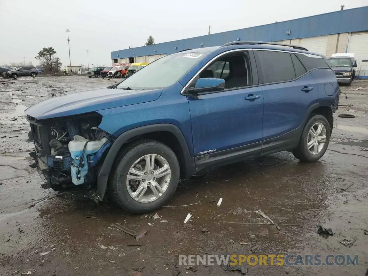 1 Photograph of a damaged car 3GKALTEV6LL121676 GMC TERRAIN 2020