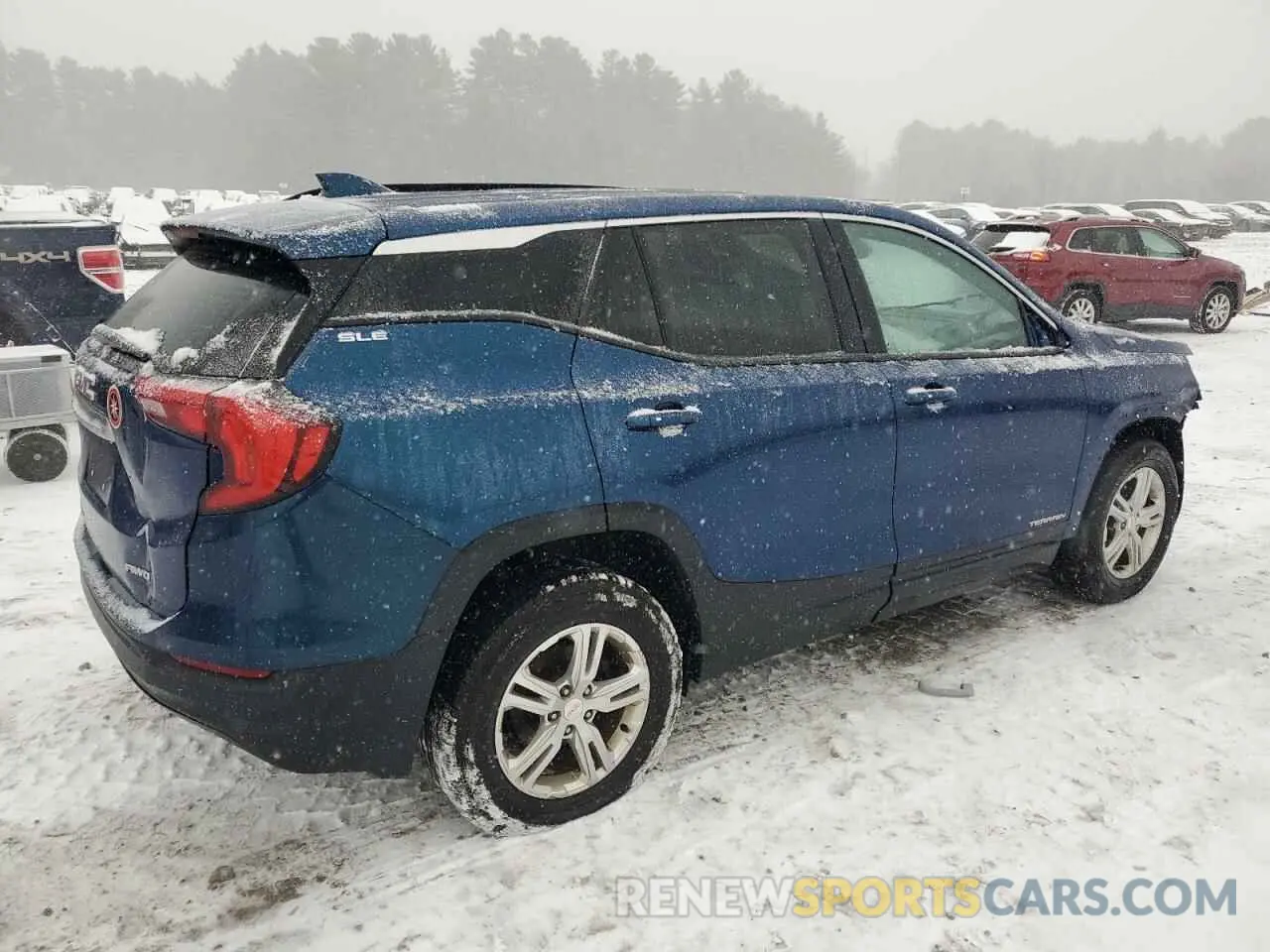 3 Photograph of a damaged car 3GKALTEV8LL179112 GMC TERRAIN 2020
