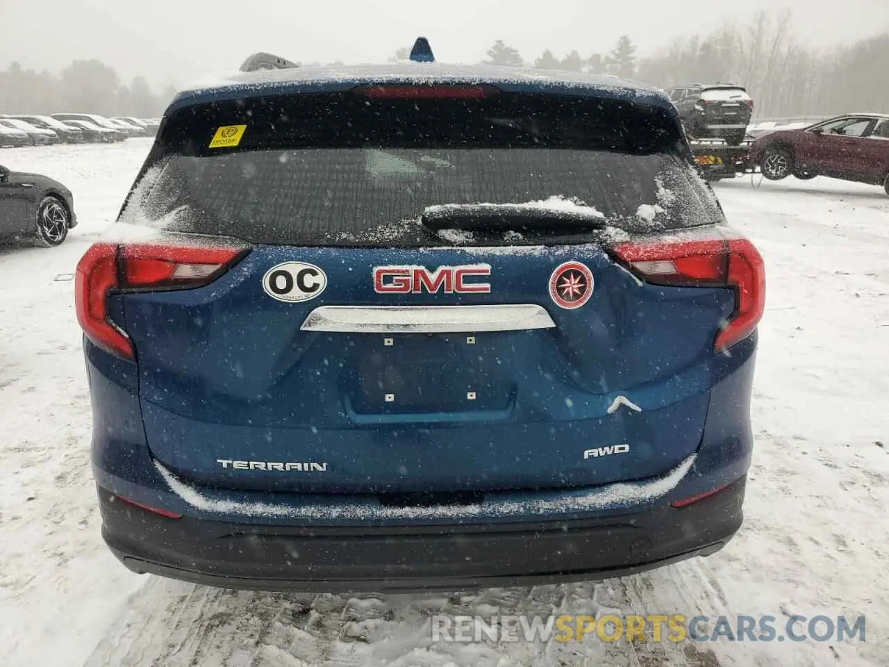 6 Photograph of a damaged car 3GKALTEV8LL179112 GMC TERRAIN 2020