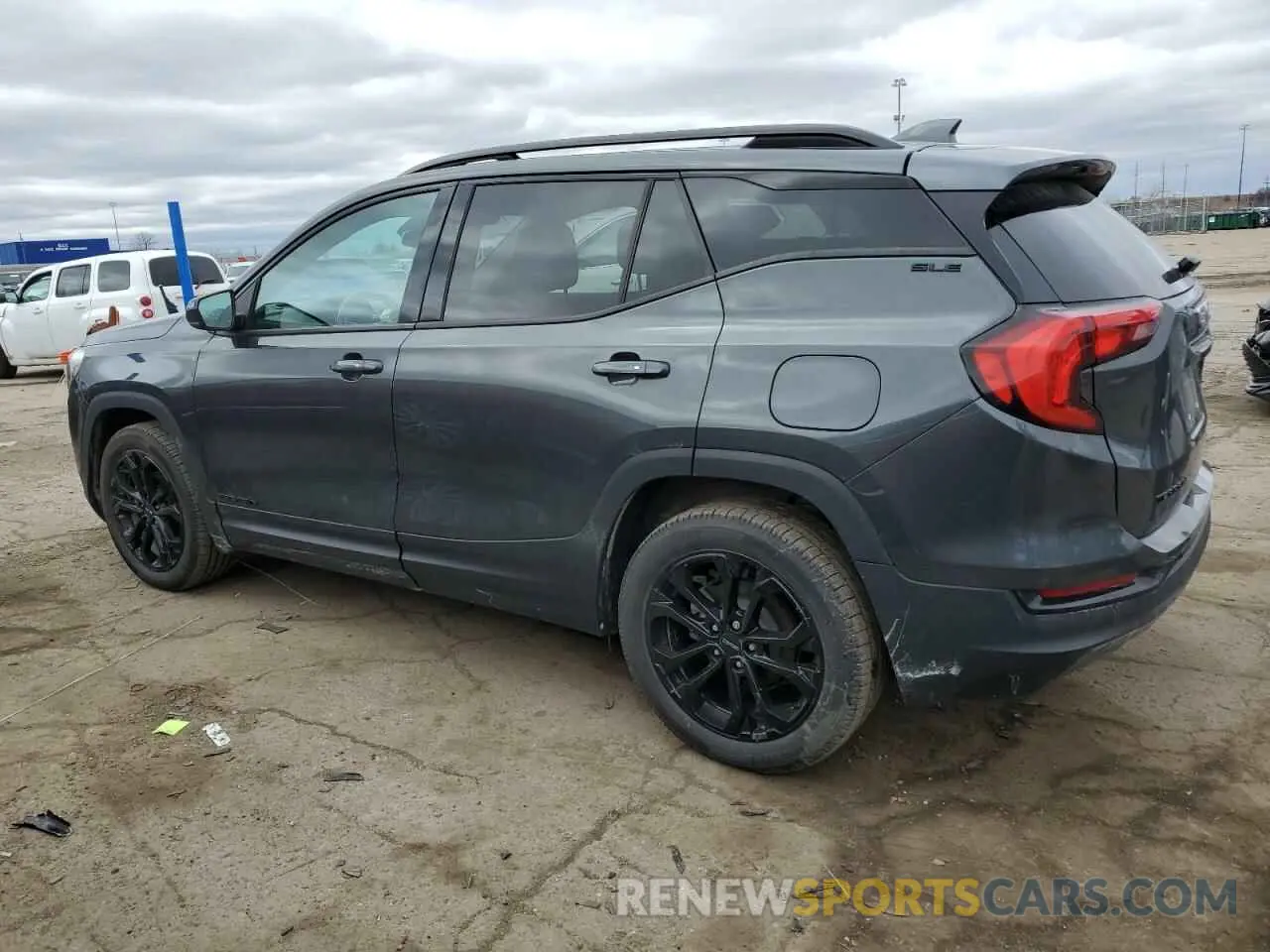 2 Photograph of a damaged car 3GKALTEV8LL226896 GMC TERRAIN 2020