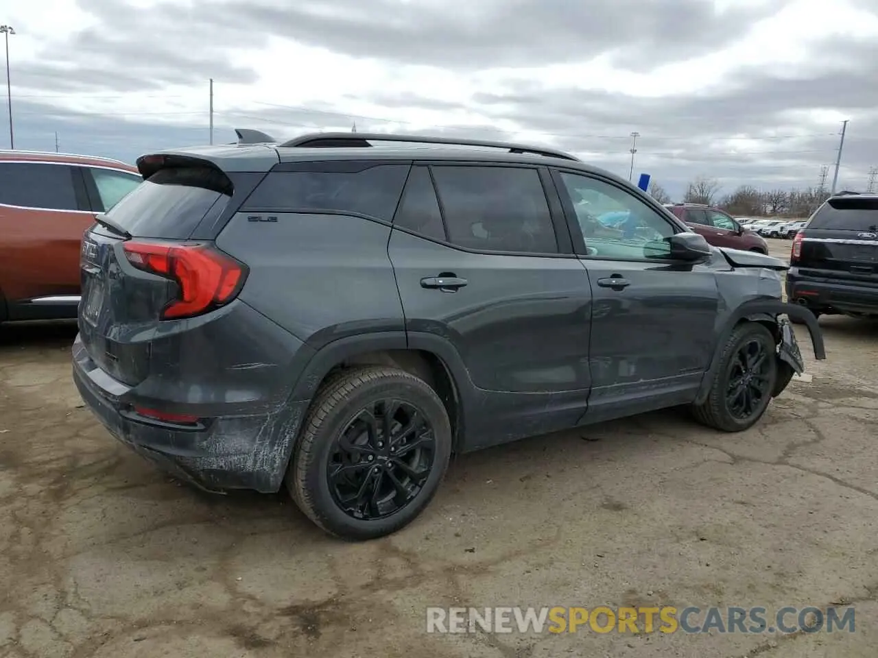 3 Photograph of a damaged car 3GKALTEV8LL226896 GMC TERRAIN 2020