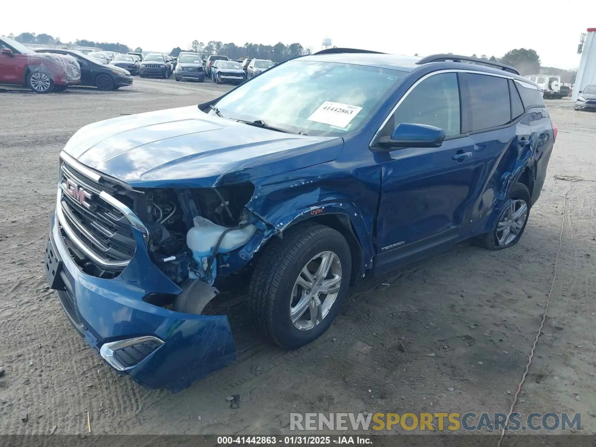 2 Photograph of a damaged car 3GKALTEV8LL308773 GMC TERRAIN 2020
