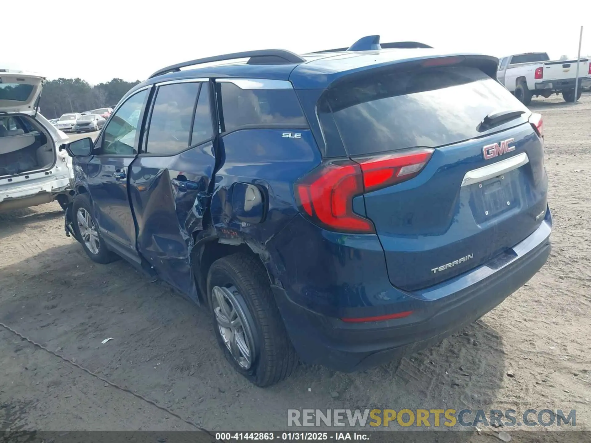 3 Photograph of a damaged car 3GKALTEV8LL308773 GMC TERRAIN 2020