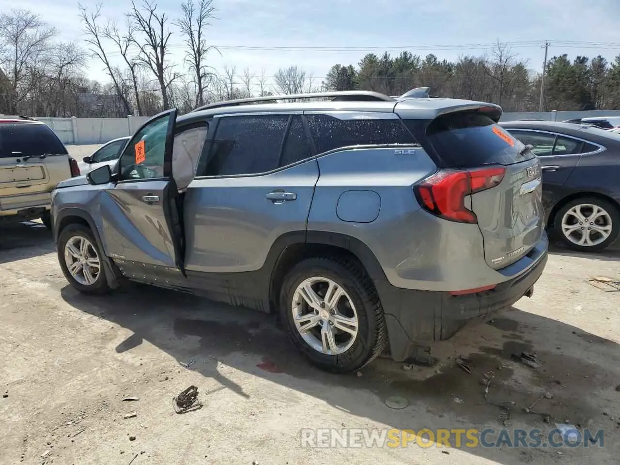2 Photograph of a damaged car 3GKALTEV9LL205748 GMC TERRAIN 2020