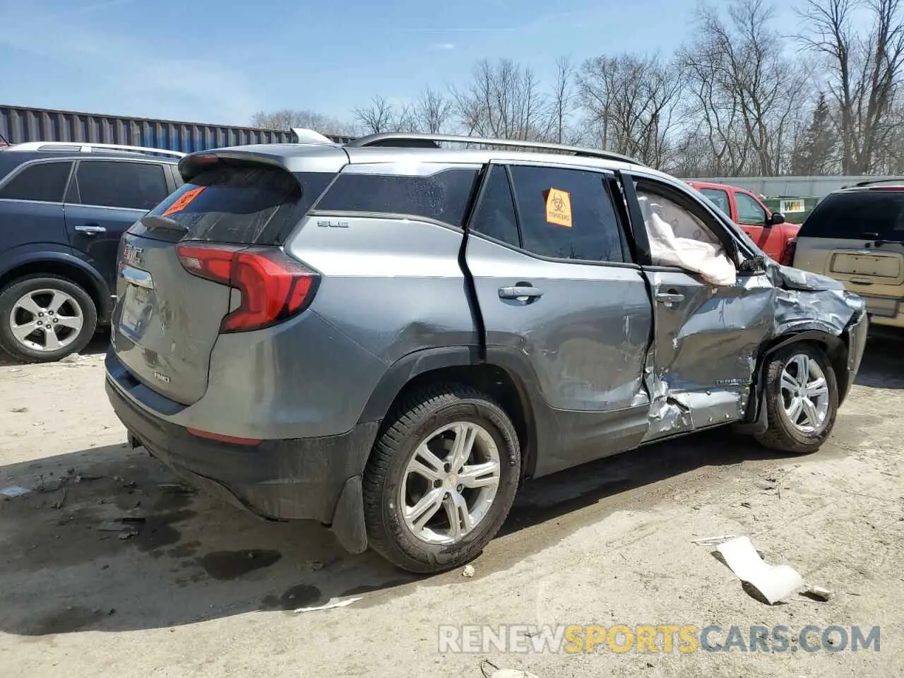 3 Photograph of a damaged car 3GKALTEV9LL205748 GMC TERRAIN 2020