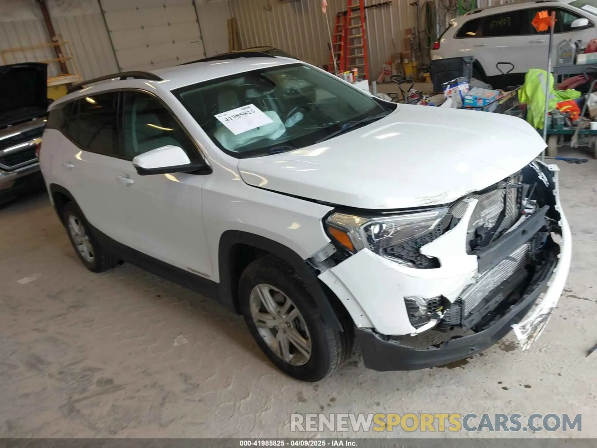 1 Photograph of a damaged car 3GKALTEVXLL118635 GMC TERRAIN 2020