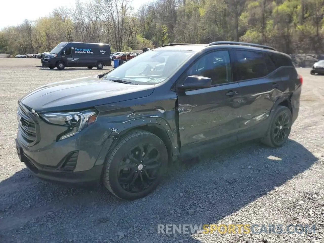 1 Photograph of a damaged car 3GKALTEVXLL127559 GMC TERRAIN 2020