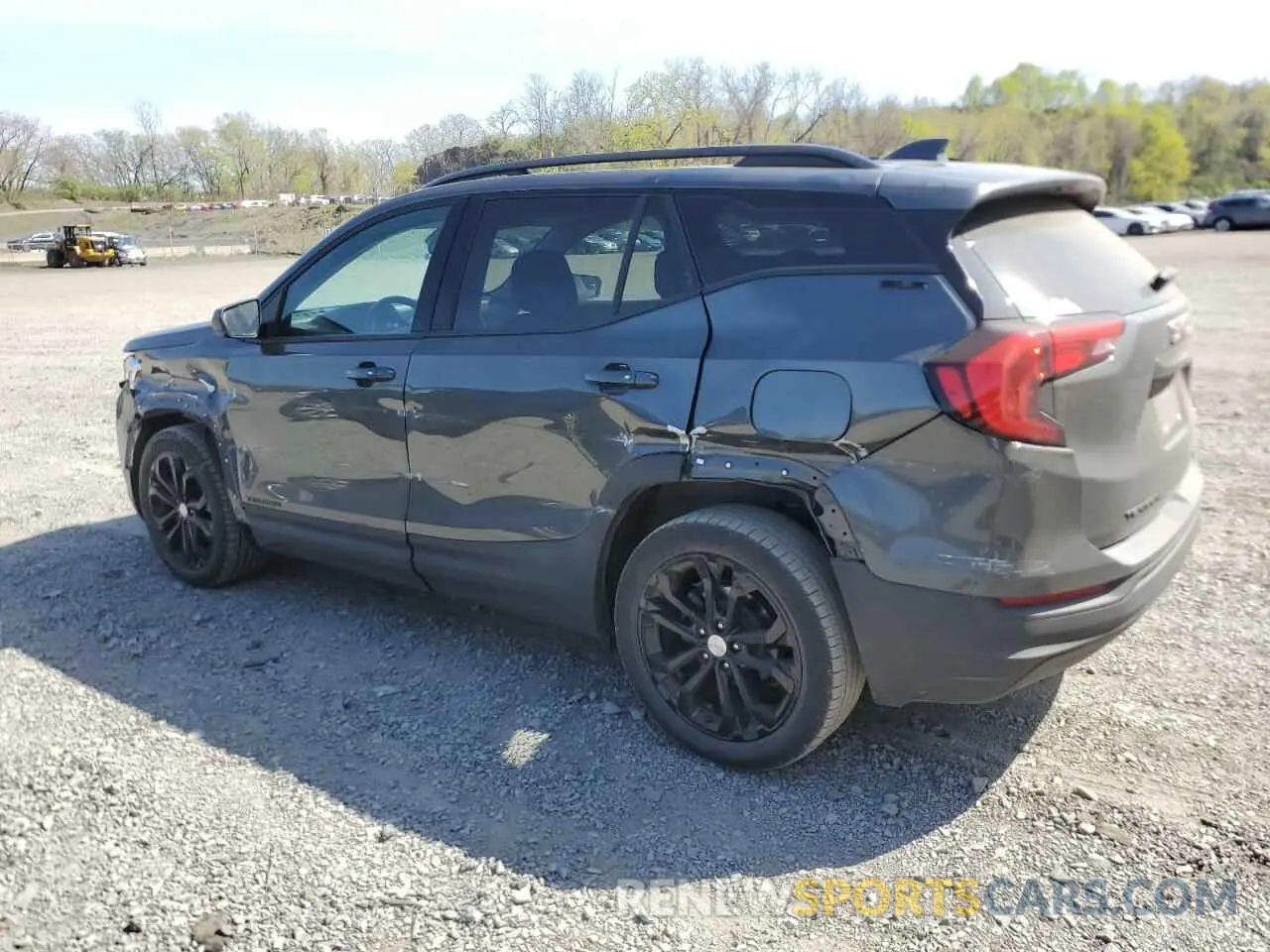 2 Photograph of a damaged car 3GKALTEVXLL127559 GMC TERRAIN 2020
