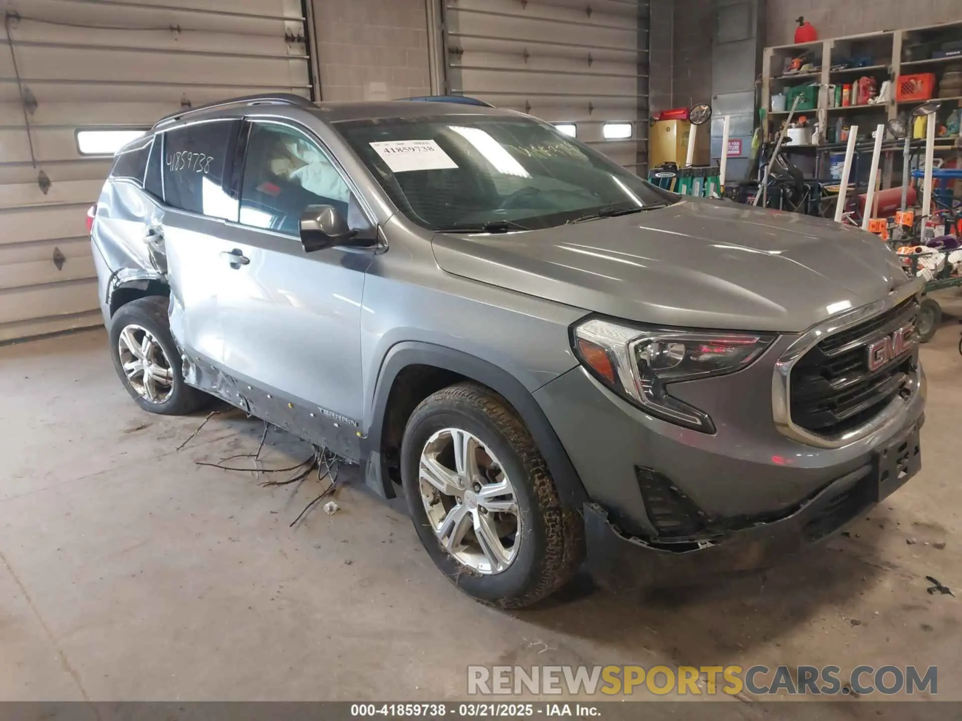 1 Photograph of a damaged car 3GKALTEVXLL169214 GMC TERRAIN 2020
