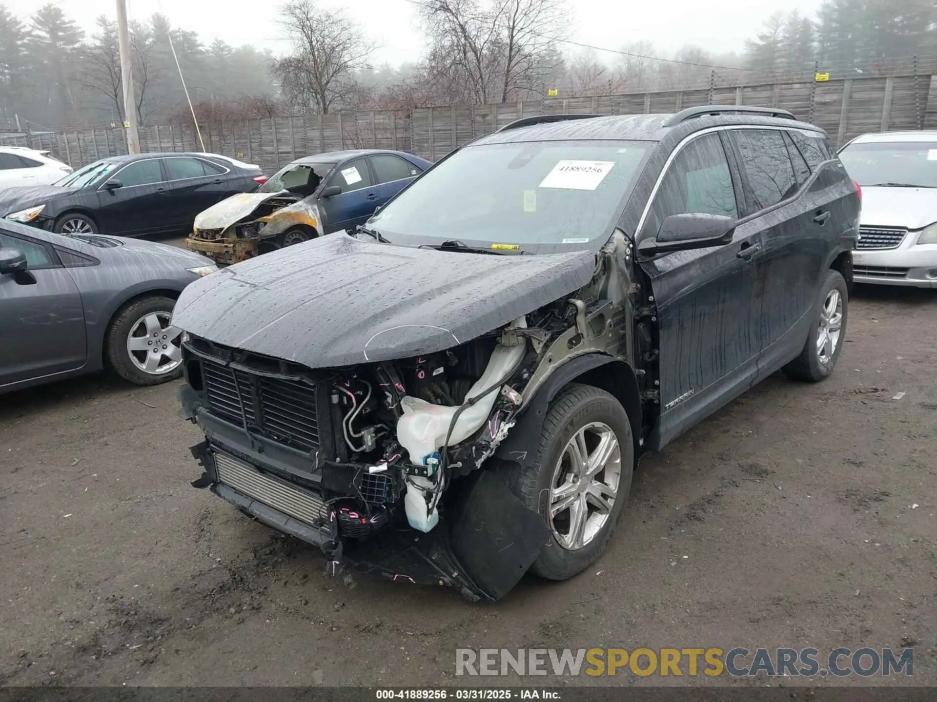 2 Photograph of a damaged car 3GKALTEVXLL213521 GMC TERRAIN 2020